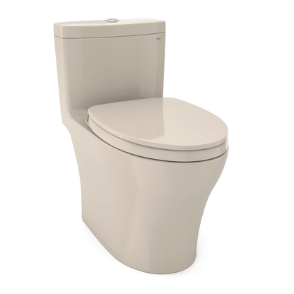 TOTO Aquia  IV One-Piece Dual Flush 1.28 and 0.9 GPF Universal Height Toilet MS646124CEMFN#01