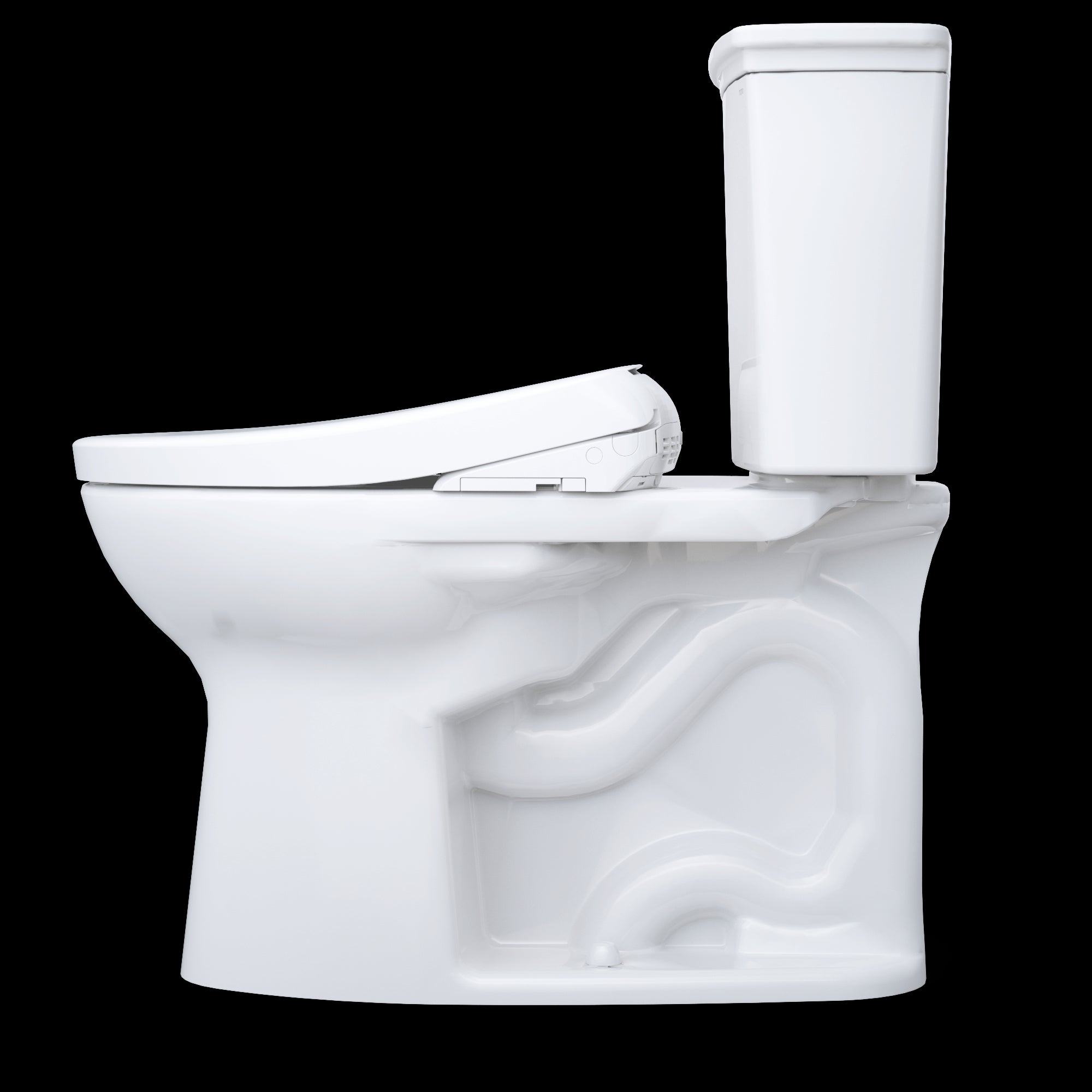 TOTO Drake 1.28 GPF with S7A Contemporary Bidet Seat | MW7864736CEFG#01