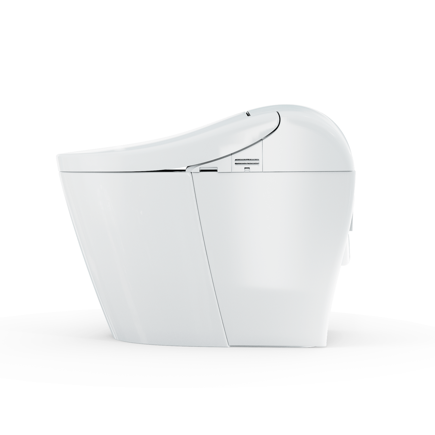 TOTO G5A Smart Toilet with Integrated Bidet Seat and Night Light Featured in Profile View