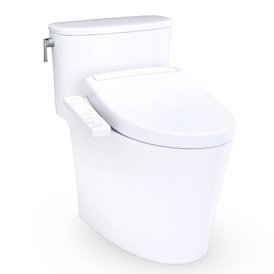 TOTO Aurora WASHLET+ S2 One-Piece Elongated 1.28 GPF Toilet with CEFIONTECT