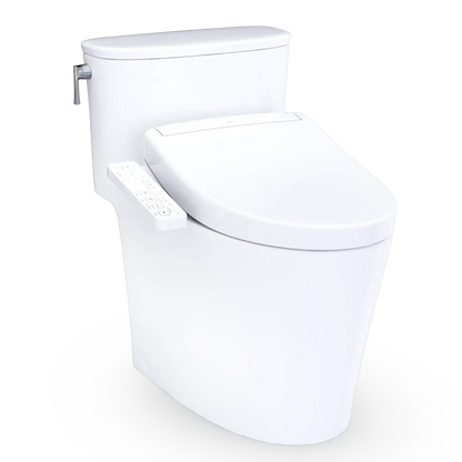TOTO Aurora WASHLET+ S2 One-Piece Elongated 1.0 GPF Toilet with CEFIONTECT