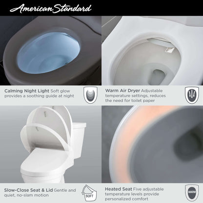 American Standard Advanced Clean 2.5 Electric SpaLet Bidet Toilet Seat With Wireless Remote