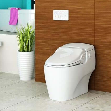 Bio Bidet BB-1000 Supreme Bidet Toilet Seat With Remote, Strong Wash, Heated Seat and Pulsating Wide Cleaning