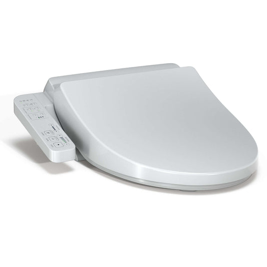 TOTO WASHLET A2 Electronic Bidet Toilet Seat with Heated Seat and SoftClose Lid, Elongated - SW3004#01