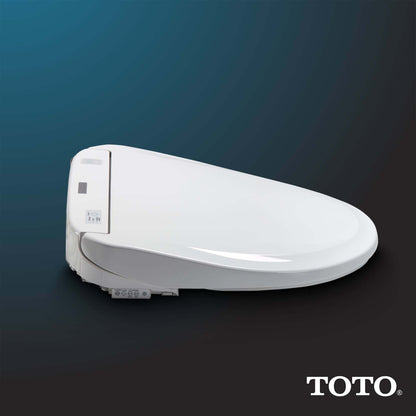 TOTO WASHLET S300e Electronic Bidet Toilet Seat with EWATER+ Cleansing, Round - SW573#01