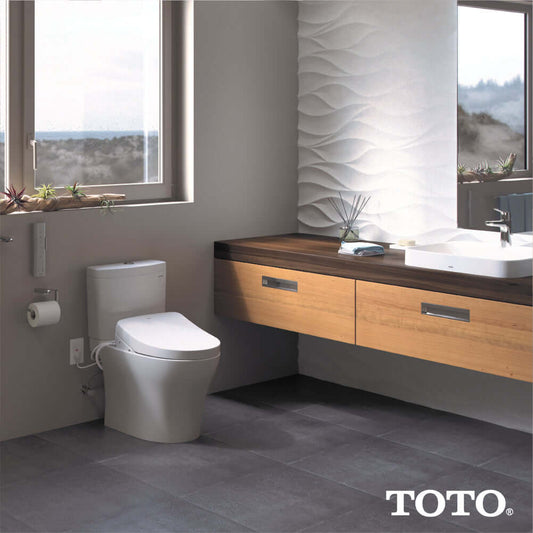 TOTO WASHLET S500e Bidet Seat with Wireless Remote, Contemporary Lid - SW3046