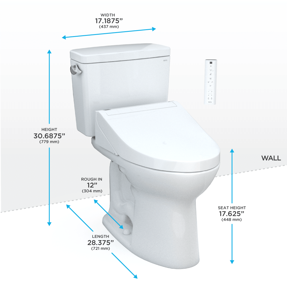 Drake WASHLET 1.28 Universal C5 MW7863084CEFG#01