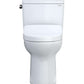 TOTO Drake WASHLET+ S550e Two-Piece 1.6 GPF Universal Height Toilet with Auto Flush - MW7763056CSFGA#01