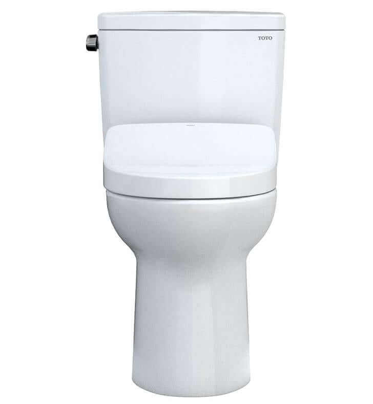 TOTO Drake WASHLET+ Two-Piece Elongated 1.28 GPF Universal Height with C5 Bidet Seat, 10 Inch Rough-In - MW7763084CEFG.10#01