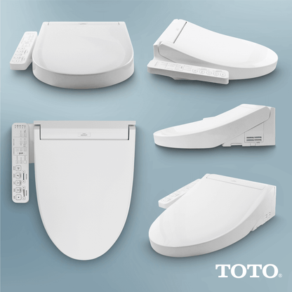 TOTO WASHLET+ Aquia IV Two-Piece Elongated Universal Height Dual Flush 1.28 and 0.9 GPF and C2 Bidet Toilet Seat | MW4463074CEMFGN#01