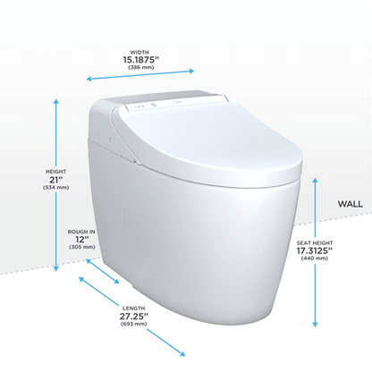 TOTO Washlet G450 Japanese Bidet Toilet MS922CUMFG#01