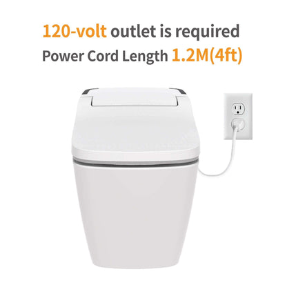 VOVO Stylement Integrated Bidet Toilet With Auto Flush & Auto Open/Close Lid TCB-090SA