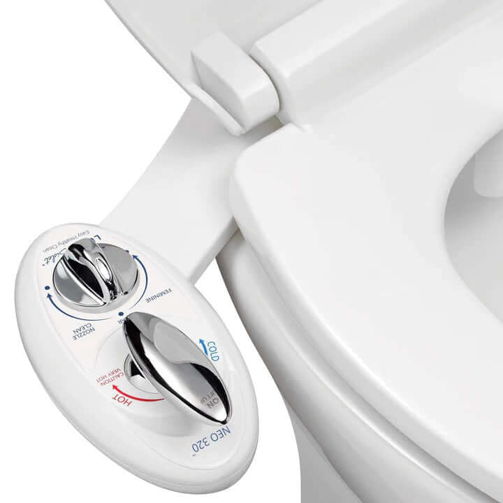 LUXE Bidet NEO 320 with Temperature Control Bidet Attachment