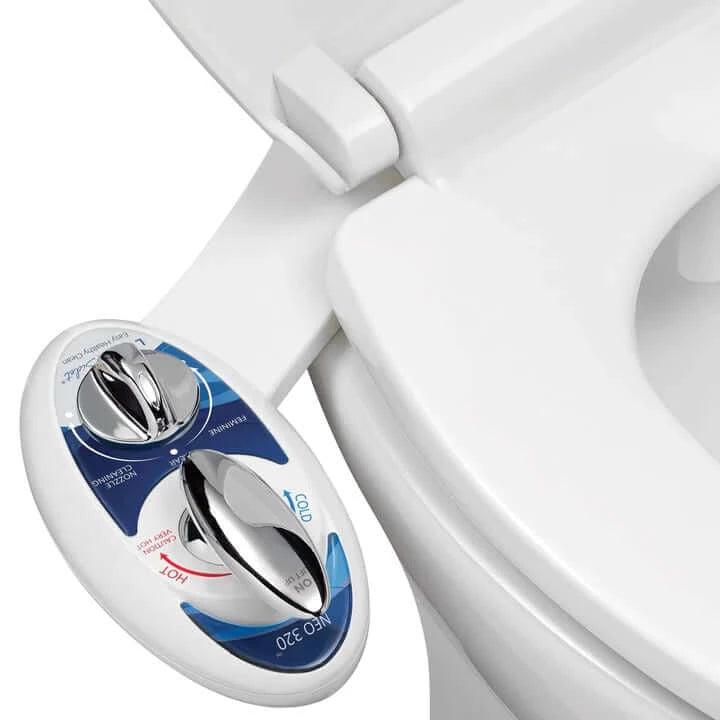 LUXE Bidet NEO 320 with Temperature Control Bidet Attachment