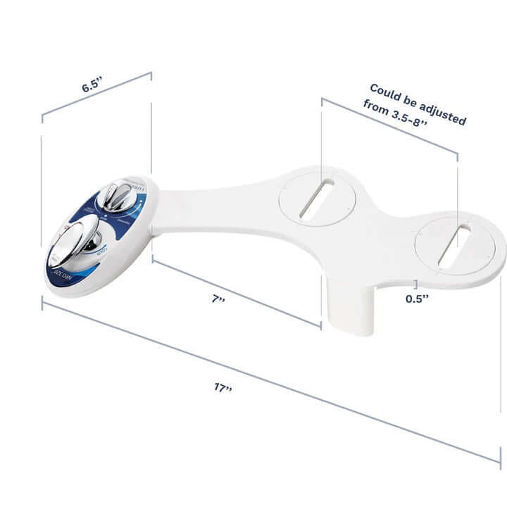 LUXE Bidet NEO 320 with Temperature Control Bidet Attachment